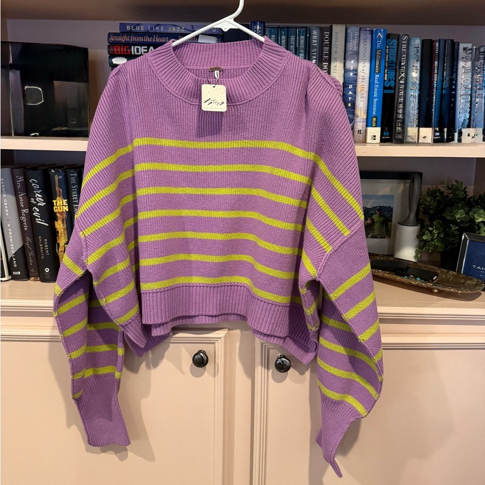 Free People Striped Sweater